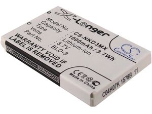Batérie pre Nokia 7250i, 6610, 6585, 6560, 6200, 6220, (ekv. BLD-3) Li-Ion 1000mAh