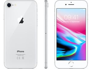 Apple iPhone 8 128GB strieborný