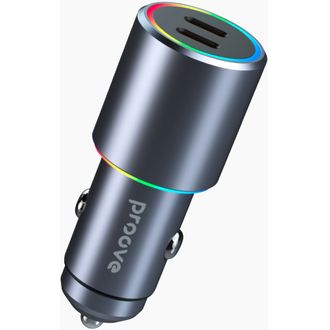 Nabíjačka do auta Proove Double Energy 50W (Type-C + Type-C)