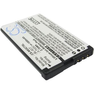 Batérie (ekv. BL-5CT) pre Nokia C6, C5, C3, 6700, 6303i, 5630, Li-ion 3,7V 1000mAh