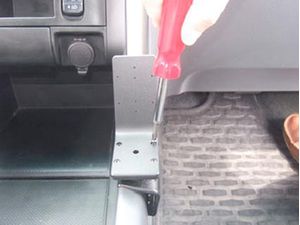 Montážna doskaBrodit s predvŕtanými otvormi AMPS zakrivená 50x95mm