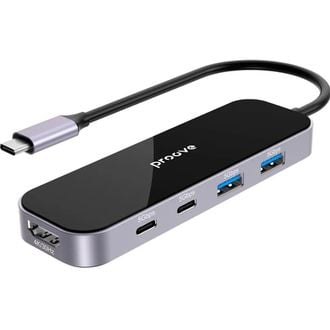 Proove Shadow USB-C-HUB 6v1 (2*USB3.1 + 2*Type-C + PD100W + HDMI)