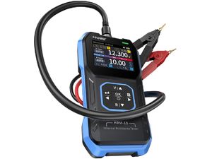 Merač vnútorného odporu batérií FNIRSI HRM-10, 0-100 V, 200Ohm