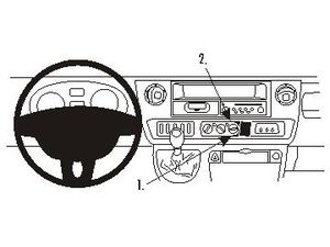 Brodit ProClip pre Opel Movano/Renault Master 04-10/Nissan Interstar 04-11, stred