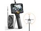 Inskam Endoskop S10 s funkciou otáčania, 5" displej, 3,9 mm sonda, 1080p, 2 m kábel