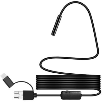 Inskam Y101 USB-C/USB endoskop 8mm, 1200p, 5m pevný kábel