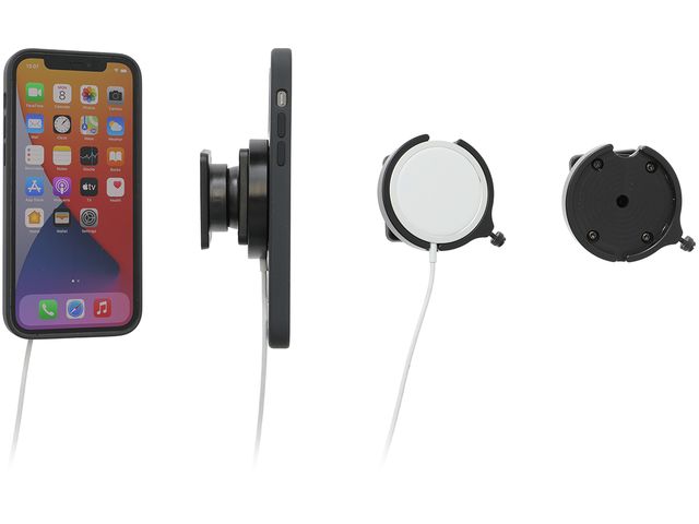 obsah balenia Brodit držiak do auta pre iPhone 12/12 Pro + Apple MagSafe nabíjačka (bez autonabíjačky)