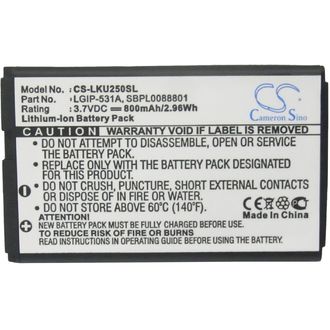 Batérie pre LG T500 (ekv.LGIP-531A) 800mAh Li-ion