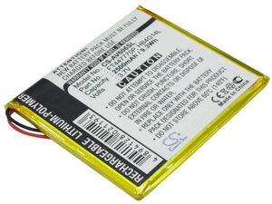 Batéria pre Archos AV605 Wifi 605 GPS 4GB a ďalšie, 2500 mAh, Li-Pol