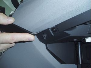 Brodit ProClip montážna konzola pre BMW X3 04-10, na stred vpravo