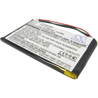 Batéria pre Garmin Nüvi 700, 710, 760, 765, Nuvi 3590, 1250mAh