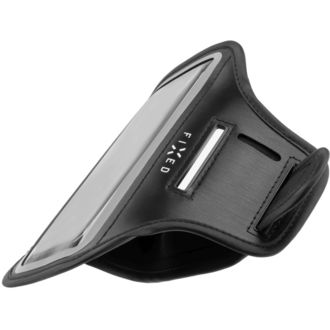 Športové puzdro na ruku FIXED Armband, pre smartfóny do 6,7", čierne