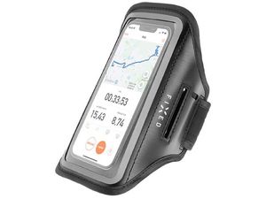 Športové puzdro na ruku FIXED Armband, pre smartfóny do 6,7", čierne