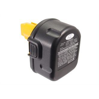 Batéria pre DeWalt DE9037 DE9071 DE9074 12V, 3000mAh, Ni-MH