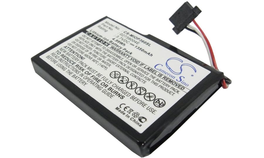 Batérie pre Mio P560, P360, Li-ion 3,7V 1350mAh