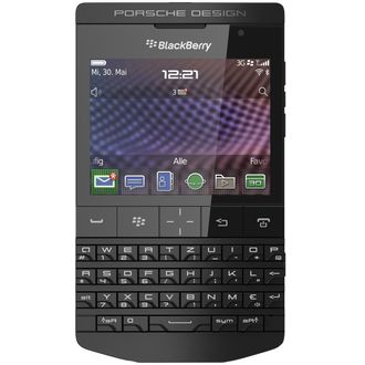 BlackBerry Porsche Design P'9981, čierna