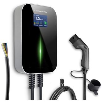 BESEN Wallbox 11kW nabíjacia stanica pre elektrické vozidlá, 6 m kábel, typ 2
