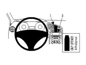 Brodit ProClip montážna konzola pre Peugeot 5008 10-17 (len Premium), na stred