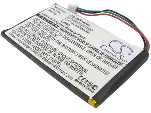 Batérie pre Garmin Nüvi 1490, 1490T, 1450, 1450T, 1400, Li-pol 3,7V 1250mAh