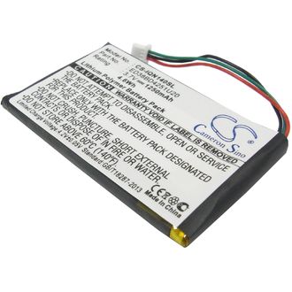 Batérie pre Garmin Nüvi 1490, 1490T, 1450, 1450T, 1400, Li-pol 3,7V 1250mAh