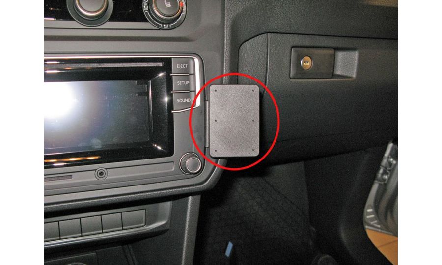 Brodit ProClip montážna konzola pre Volkswagen Caddy/Caddy Life 16-20, na stred vpravo