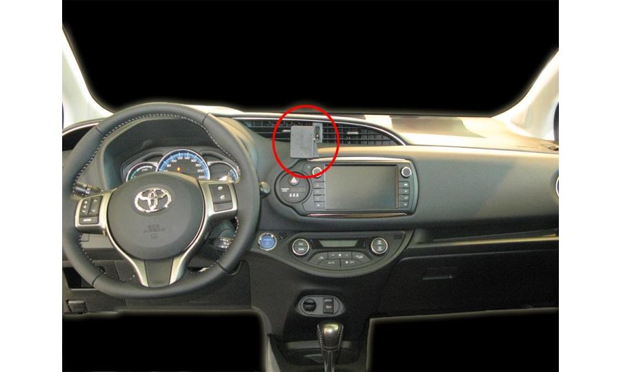 Brodit ProClip montážna konzola pre Toyota Yaris 15-20, na stred vľavo