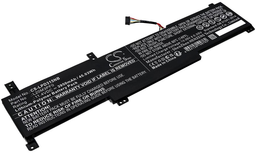 Batéria pre Lenovo Ideapad Series 3, 3950 mAh, Li-Pol