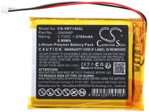 Batéria pre Voltcraft BS-1000T, BS-1500T, 2700 mAh, Li-Pol
