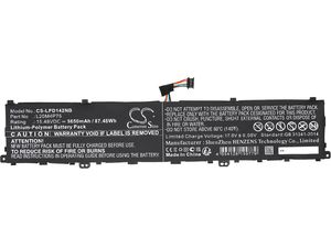 Batéria pre Lenovo ThinkPad P1 Gen 4, P1 Gen 5, X1 Extreme Gen 4 a ďalšie, 5650 mAh, Li-Pol