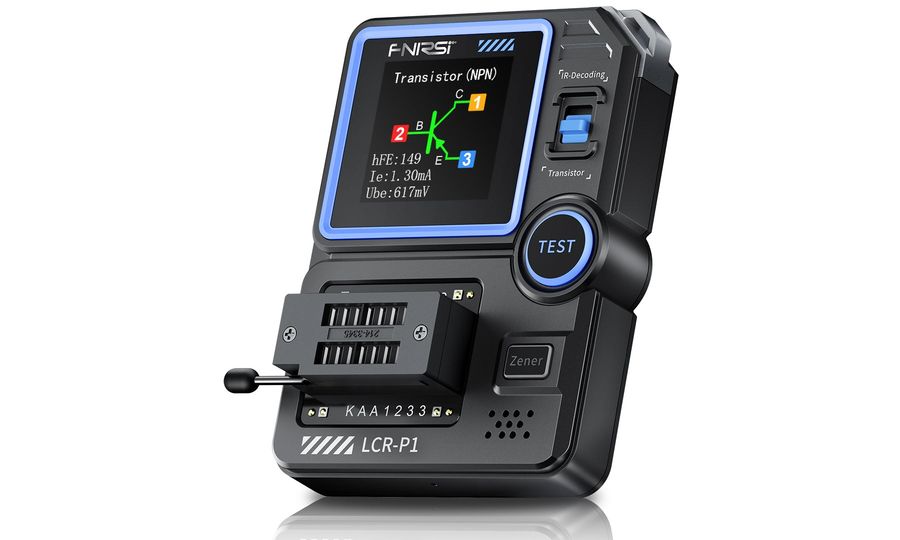 FNIRSI LCR-P1 Multifunkčný digitálny tester komponentov a tranzistorov