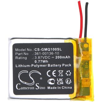 Batéria pre Garmin Venu SQ Music, kapacita 200 mAh, Li-Pol