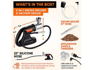 Yumyth 2v1 dymová/dymová a vapovacia pištoľ