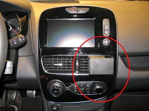 Brodit ProClip montážna konzola pre Renault Clio IV 17-19, na stred