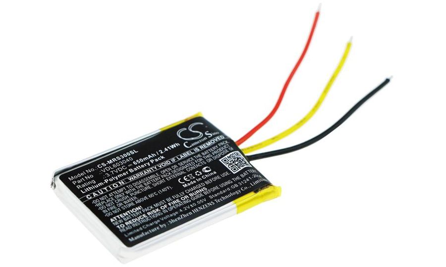 Batéria pre Marshall Major II, Marshall Major III (ekv. VDL603040), 650mAh