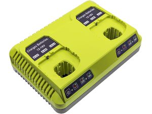 Nabíjačka 2 akumulátorov pre Ryobi 18V One+, ekv. RC18240