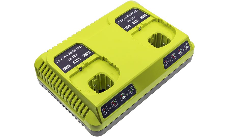 Nabíjačka 2 akumulátorov pre Ryobi 18V One+, ekv. RC18240