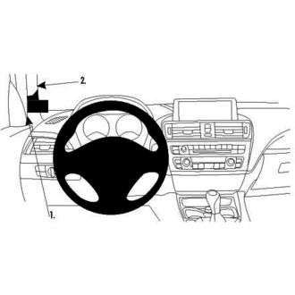 Brodit ProClip montážna konzola pre BMW 1-Series F20, F21 12-17, vľavo na stĺpik