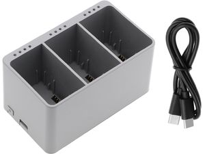 3 nabíjačky batérií pre DJI Mini 3, Mini 3 Pro, Mini 4, Mini 4 Pro, alternatívne