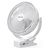 Nabíjací ventilátor Opolar s klipom, 10000 mAh, biely