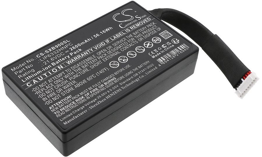 Batéria pre SONY GTK-XB90, 2600 mAh, Li-Ion