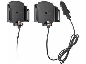 Brodit držiak do auta nastaviteľný s USB-C a nabíjaním z cig. zapaľovača/USB š.62-77 mm, hr. 6-10