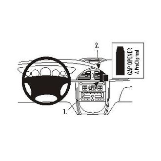 Brodit ProClip montážna konzola pre Citroen C5 II 05-07, na stred vpravo hore