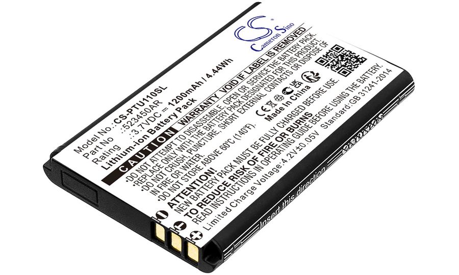 Batéria pre Panasonic Kx-Tf200, Kx-Tu110 a iné, 1200 mAh, Li-Ion