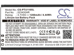 Batéria pre Panasonic Kx-Tf200, Kx-Tu110 a iné, 1200 mAh, Li-Ion