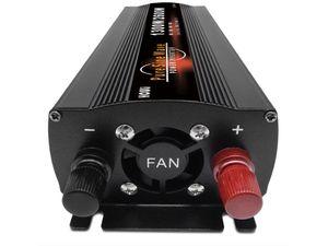 Napájací menič HOULI 12V na 230V, 1300W/2600W, čistá sínusoida
