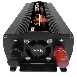 Napájací menič HOULI 12V na 230V, 1300W/2600W, čistá sínusoida