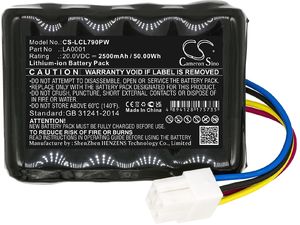Batéria pre Landxcape LX797,FERREX 800m2 2021 a iné, 2,5 Ah, 20V, Li-Ion