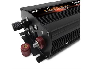 Napájací menič HOULI 12V na 230V, 1300W/2600W, čistá sínusoida