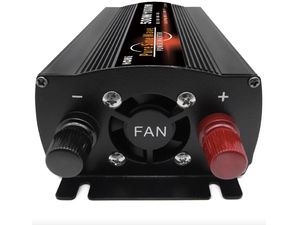 Napájací menič HOULI 12V na 230V, 500W/1000W, čistá sínusoida