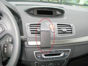 Brodit ProClip montážny držiak pre Renault Megane 09-16/Fluence 10-15, pre stred